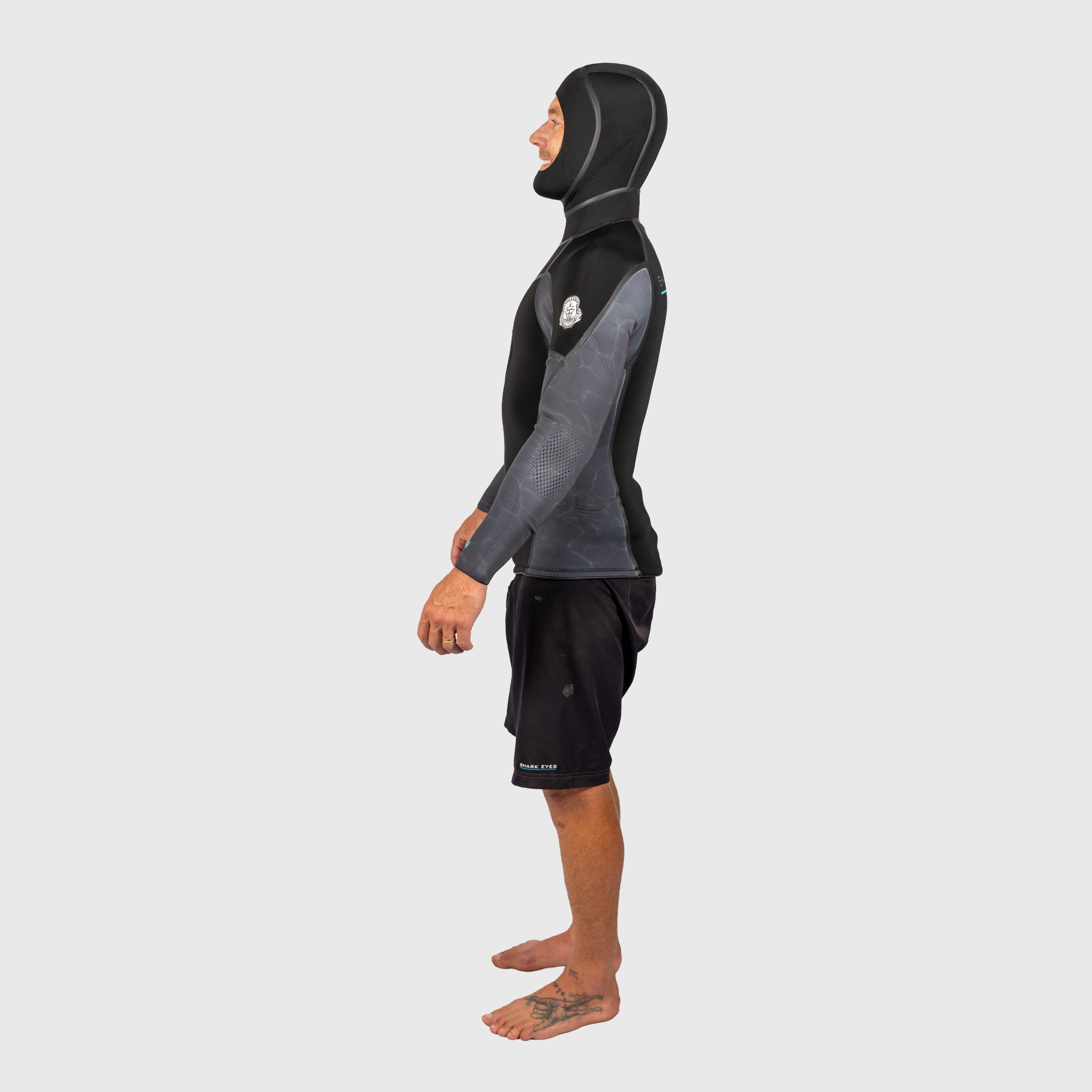 Blackfish 3.5mm Hooded Jacket Beaver Tail