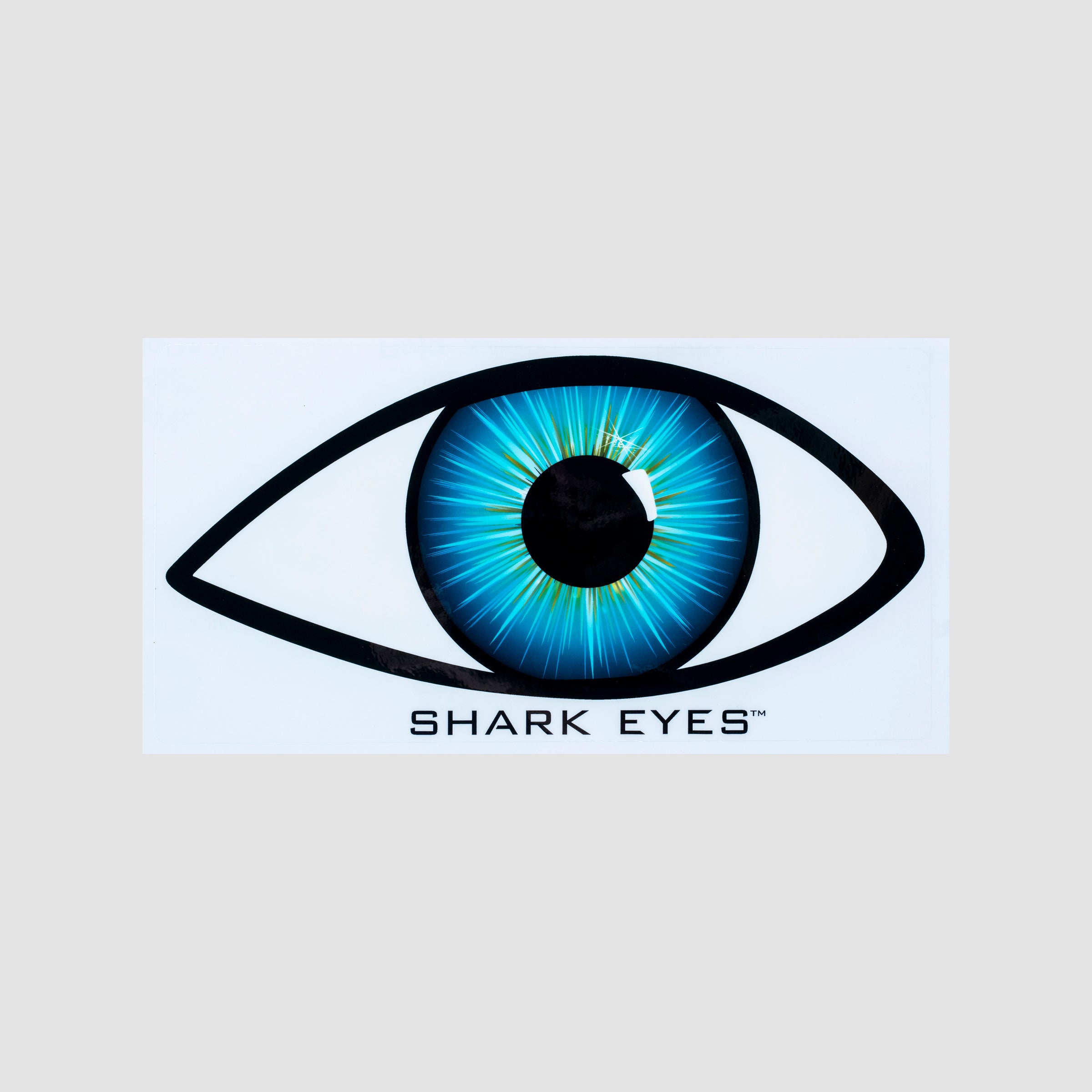 Shark Eyes Mega Eye Shark Deterrent Sticker (Clear)