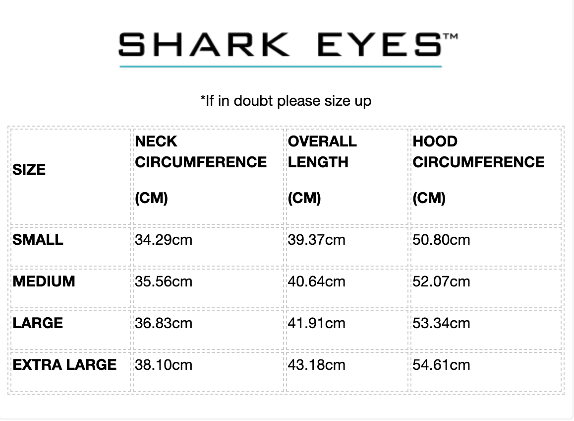 Shark Eyes 3mm Hood