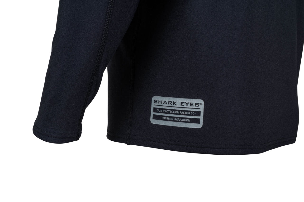 Thermal Rash Vest Mens Long Sleeve Black 1.5mm