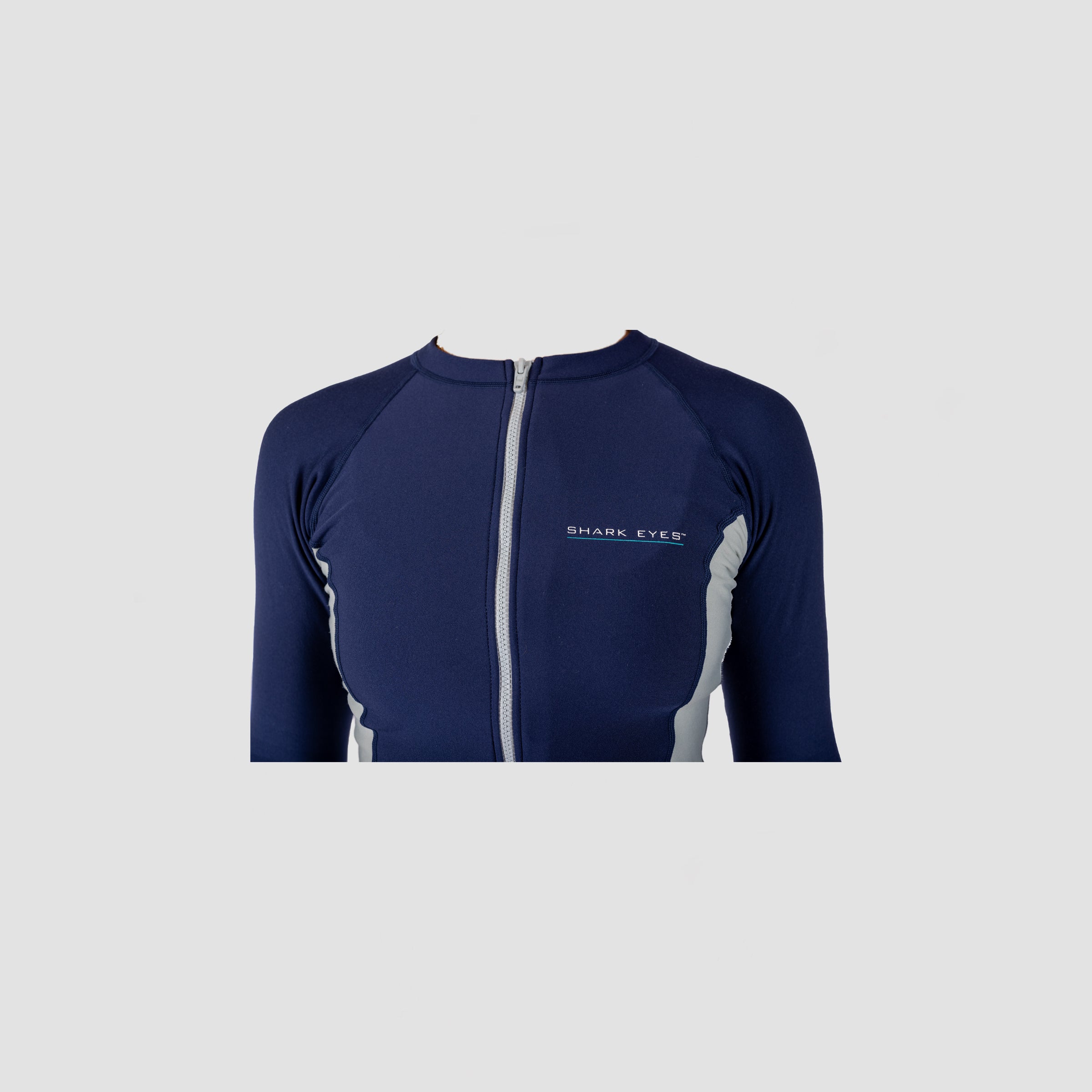 Shark Eyes Womens Front Zip Thermal Rashvest