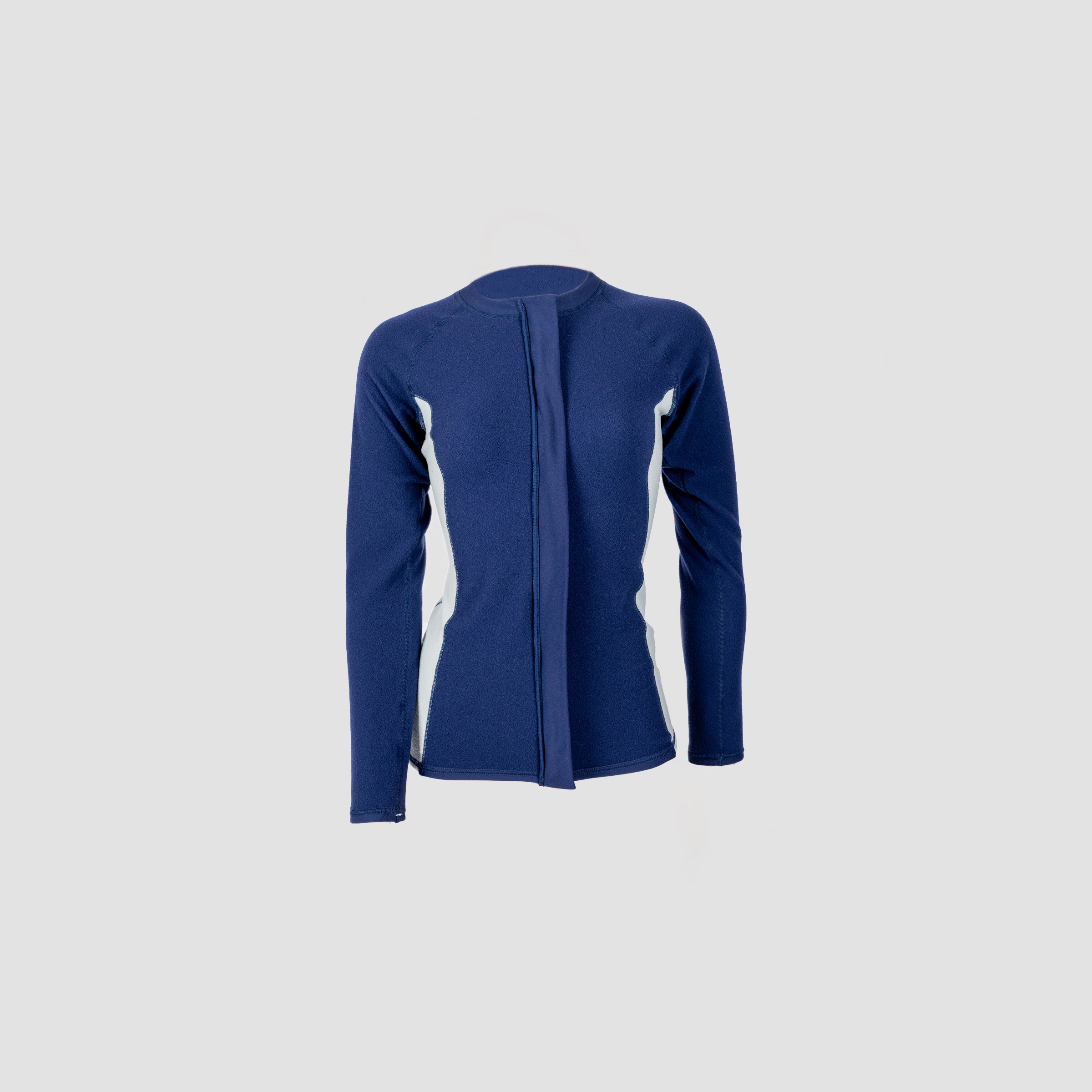 Shark Eyes Womens Front Zip Thermal Rashvest
