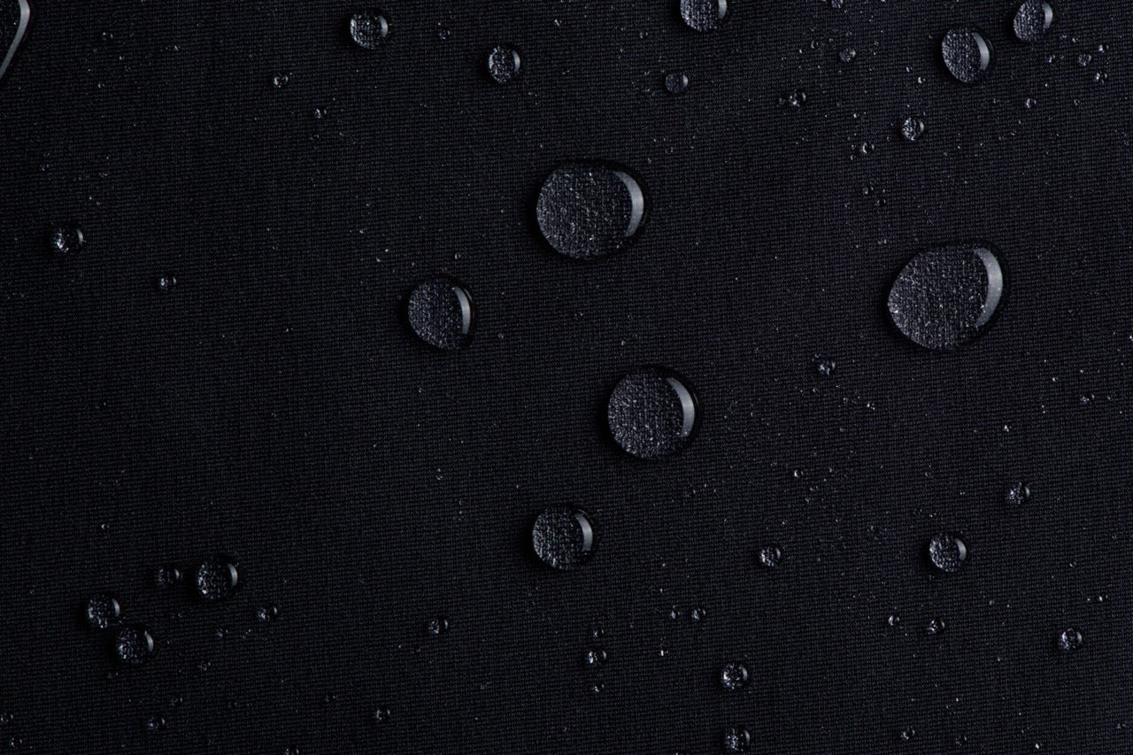 Mens catching waves in Shark Eyes thermal rash vest — warm rashie