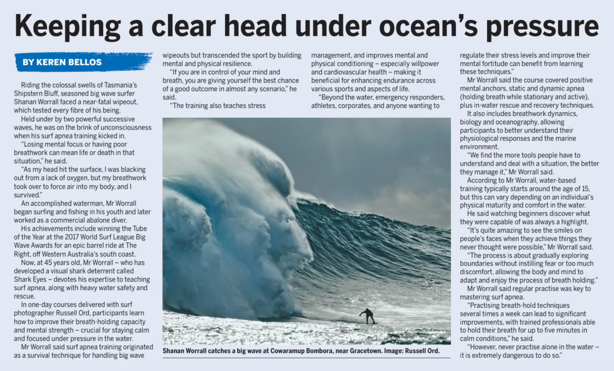 The Benefits of Surf Apnea Training