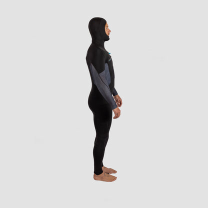 Shark Eyes Hybrid 4/4 Hooded Steamer - Surf/Dive/Spear Wetsuit