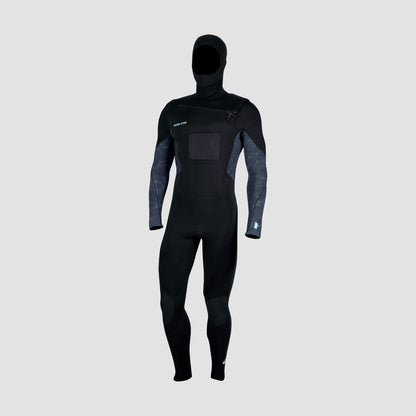 Shark Eyes Hybrid 4/4 Hooded Steamer - Surf/Dive/Spear Wetsuit