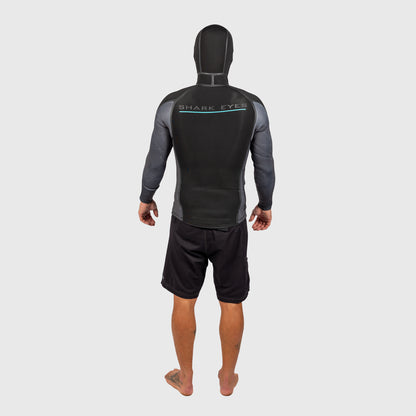 Blackfish 3.5mm Hooded Jacket Beaver Tail