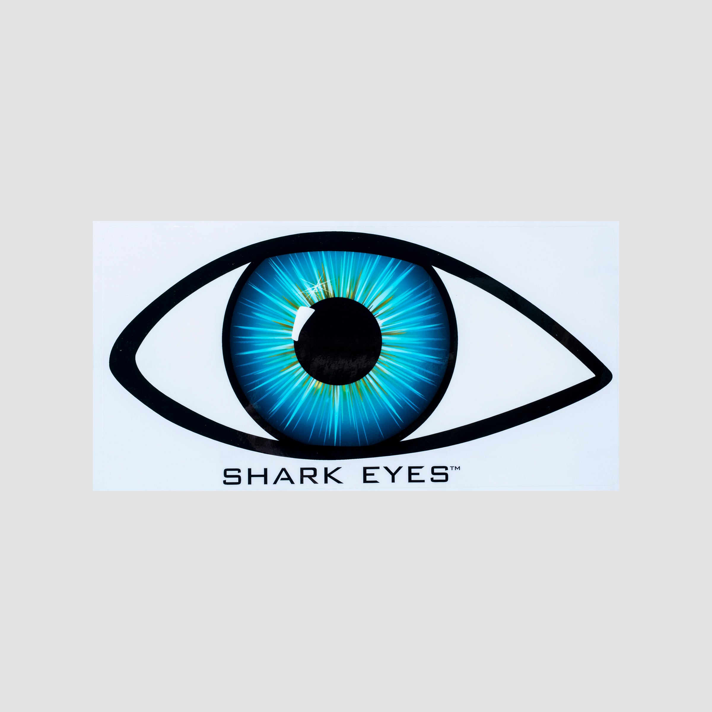 Shark Eyes Mega Eye Shark Deterrent Sticker (Clear)