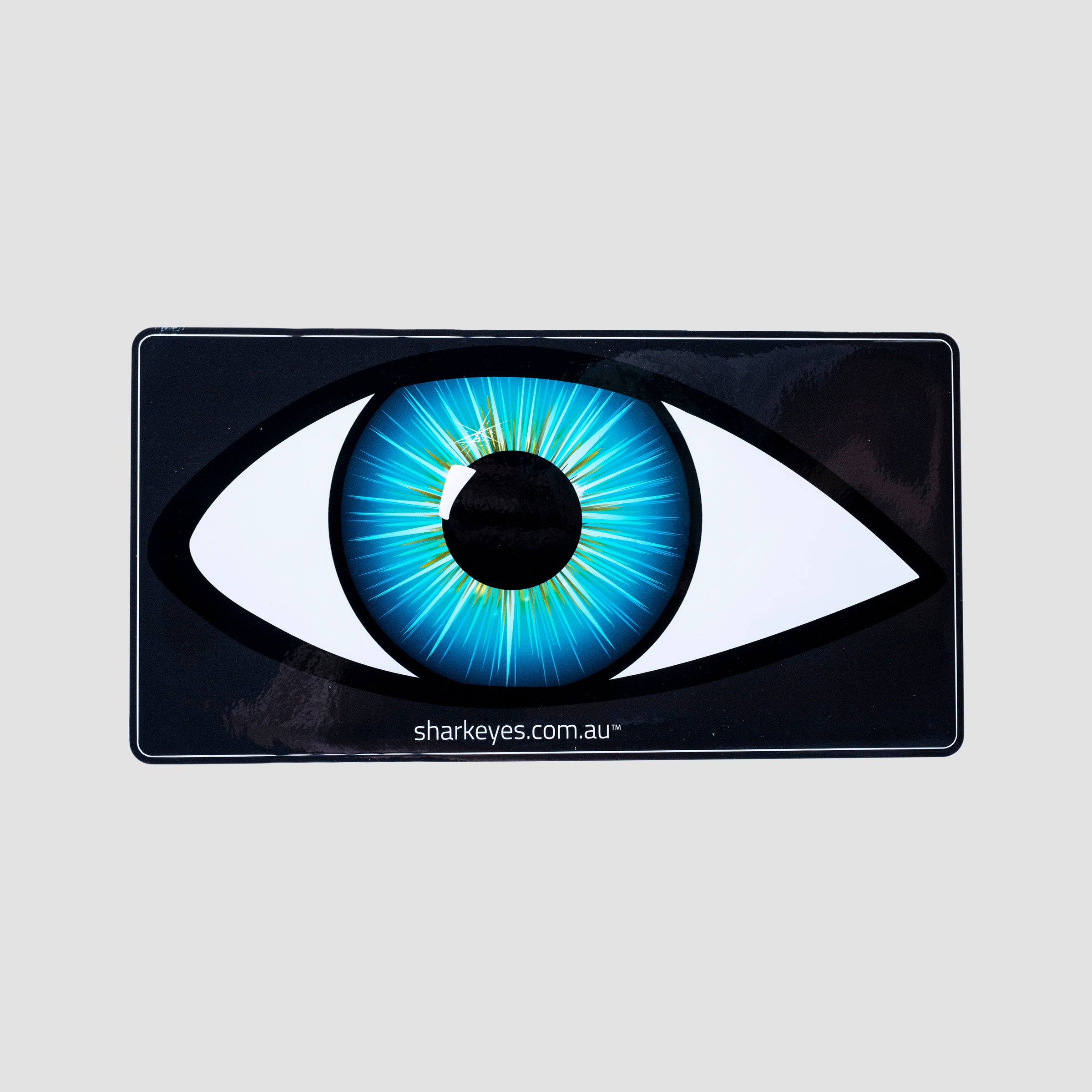 Shark Eyes Mega Eye Shark Deterrent Sticker (Black)