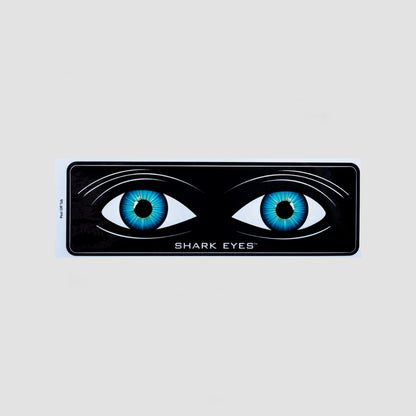 Shark Eyes Shark Deterrent Sticker (Black) S-M-L