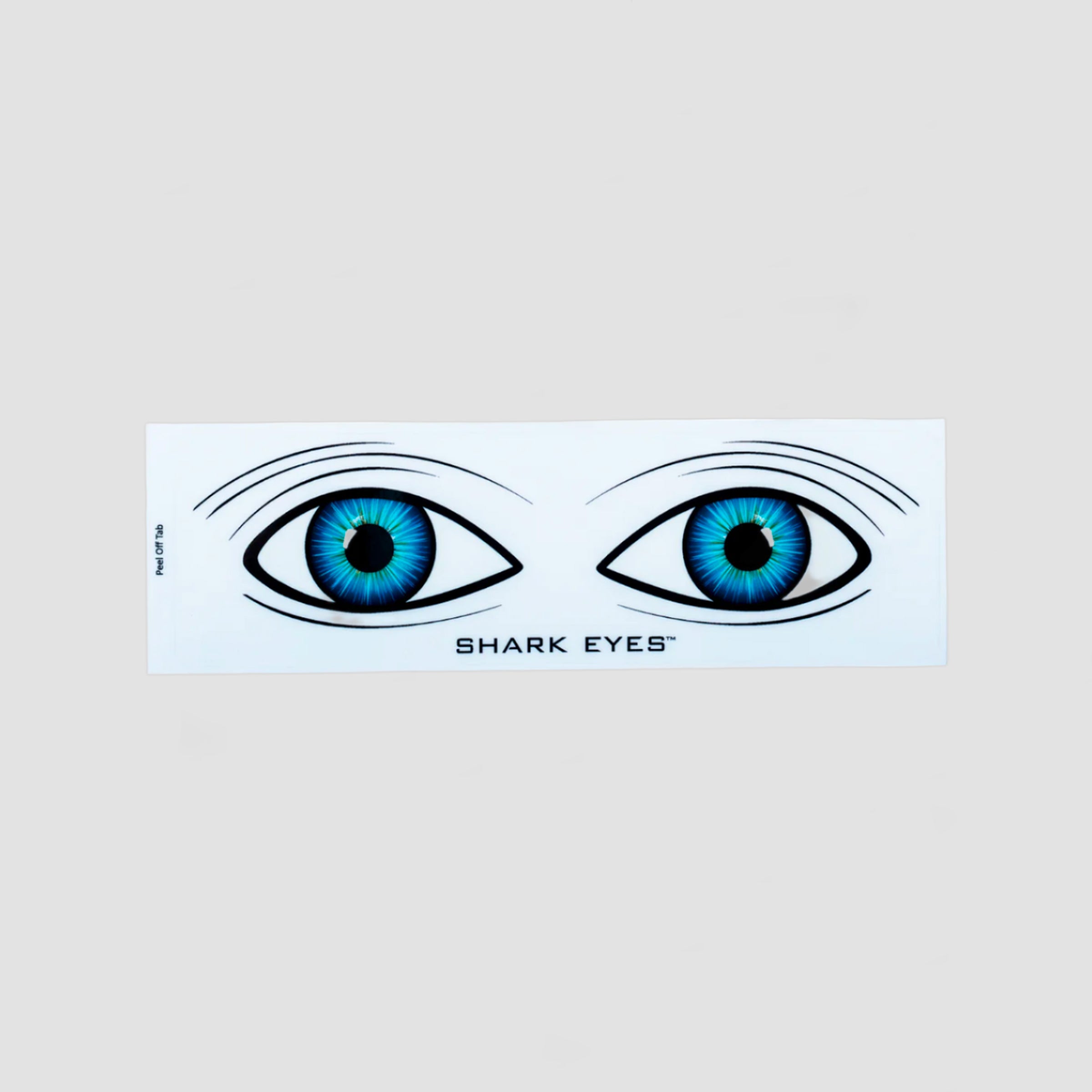 Shark Eyes Shark Deterrent Sticker (Clear) S-M-L