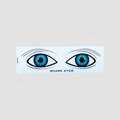Shark Eyes Shark Deterrent Sticker (Clear) S-M-L