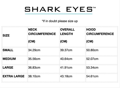 Shark Eyes 3mm Hood