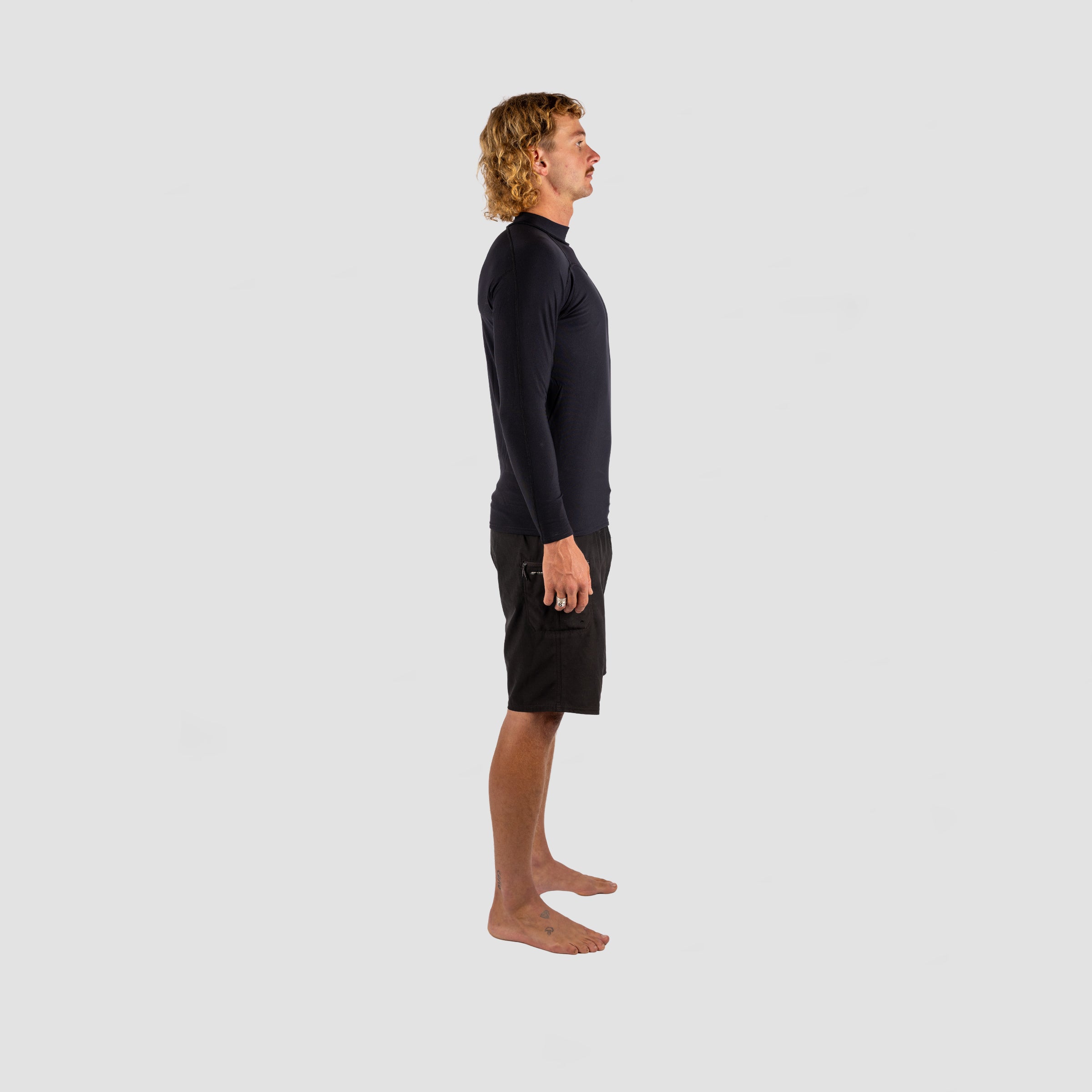 Shark Eyes Mens Thermal Rashvest