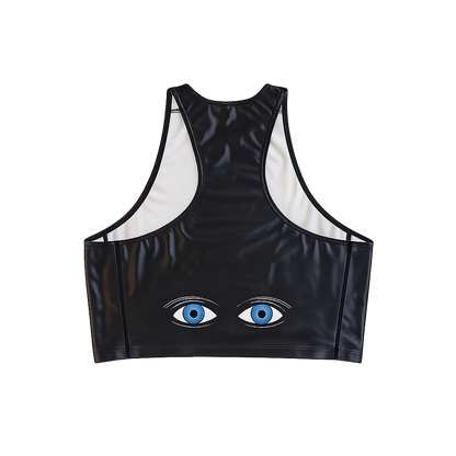 Shark Deterrent Swimming Vest Back  | Shark Eyes Australia