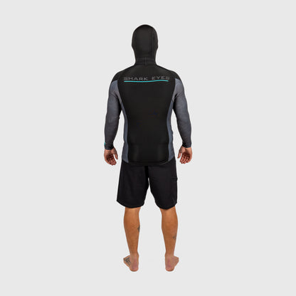 Gen² Hybrid 2.5mm Hooded Wetsuit Jacket - Surf/Dive/Spear Wetsuit Jacket