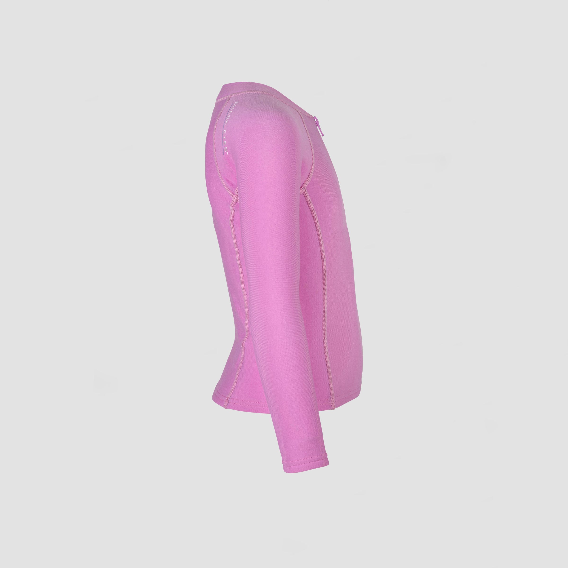 Shark Eyes Toddlers Pink Thermal Rashvest