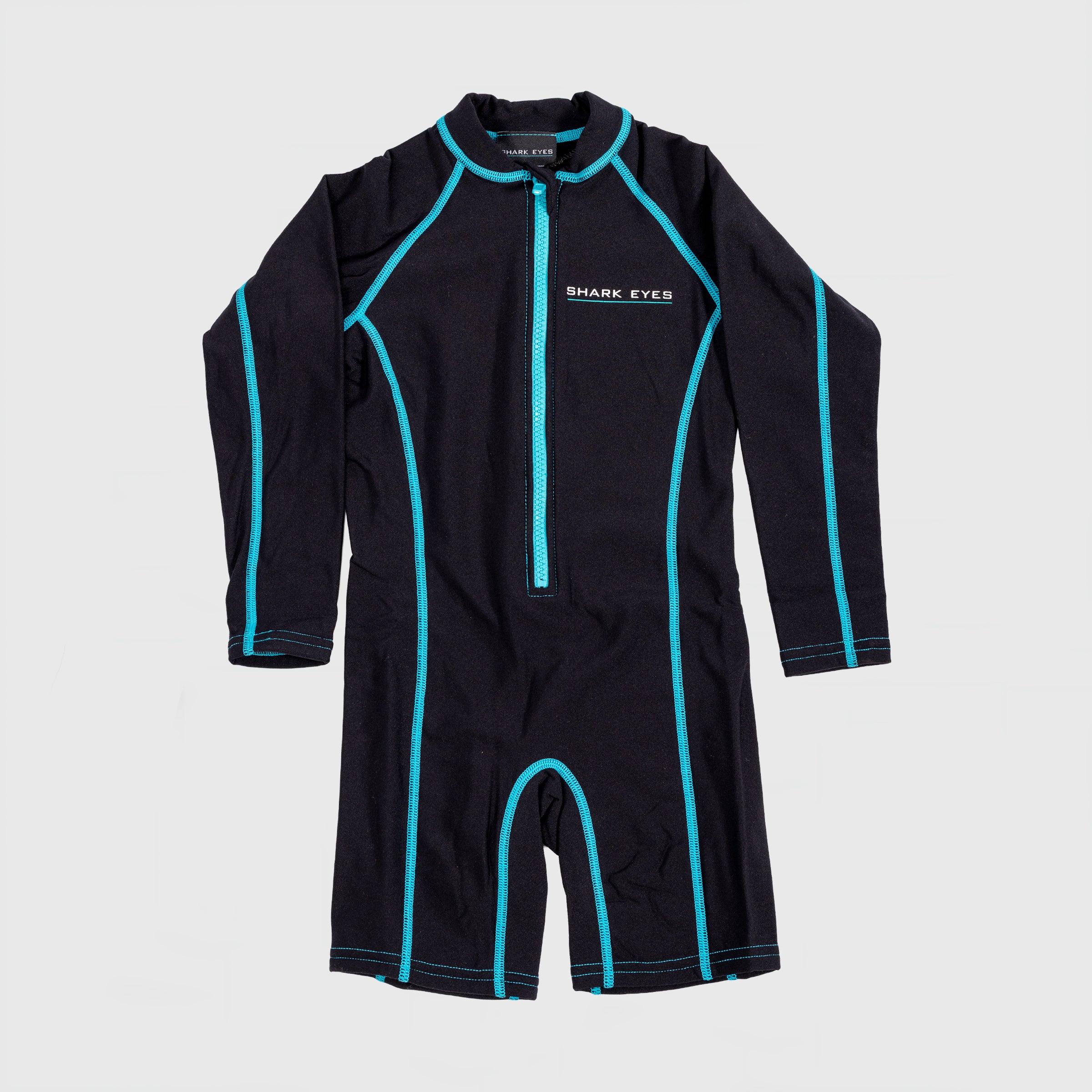 Thermal Long Sleeve Springsuit Groms Black Neon Blue 1.5mm