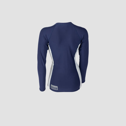 Shark Eyes Womens Front Zip Thermal Rashvest