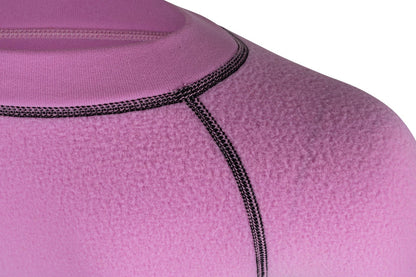 Shark Eyes groms thermal rash vest in use — cold water surfing rashie