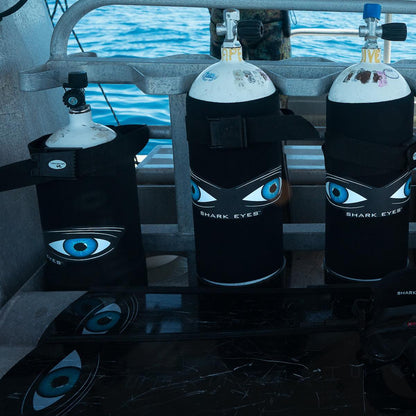 Shark Eyes Dive Tank Cover | Surf and Dive Shark Deterrent | Australia