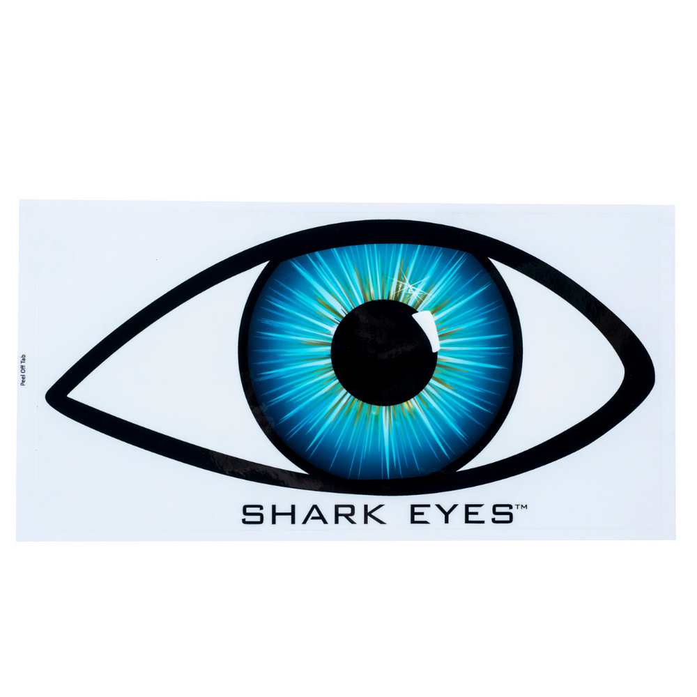 Shark Deterrent Stickers - Shark Eyes Australia
