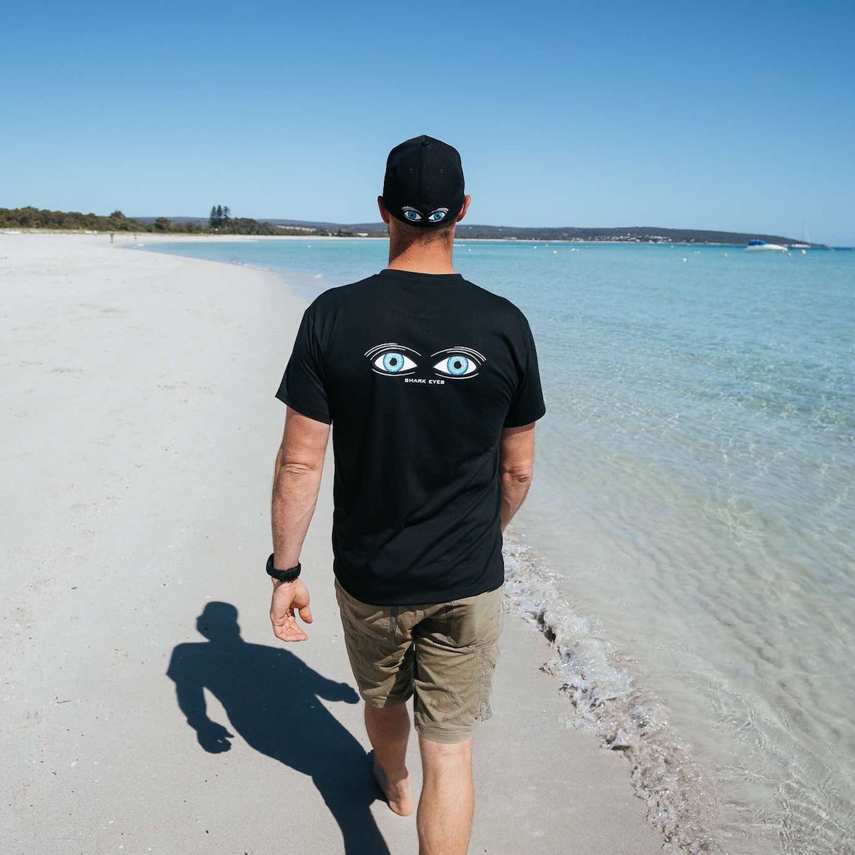 Shark Eyes T-Shirt | Surf and Dive Shark Deterrent | Australia