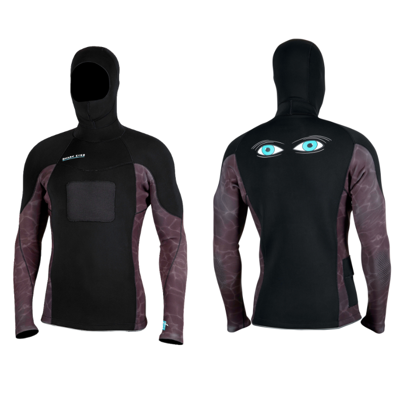 Skulk 2.5mm Hooded Jacket | Premium Ocean Hardware | Shark Eyes Australia